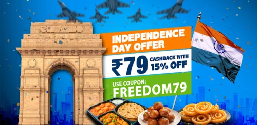 Independence Day Offers for RailRestro App