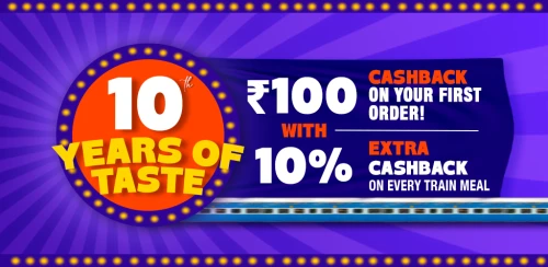10 Years of Food Taste in Train with RailRestro