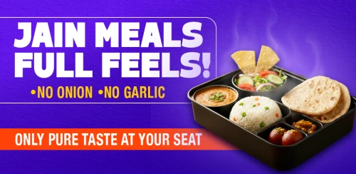 Order Jain Meals in Train with RailRestro