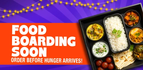Food Boarding in Train with RailRestro