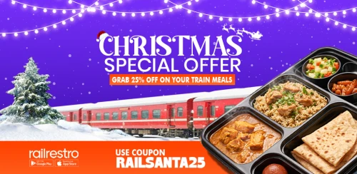CHRISTMAS SPECIAL OFFER WITH RAILRESTRO APP