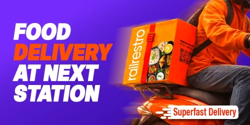 Food Delivery at Next Station with RailRestro