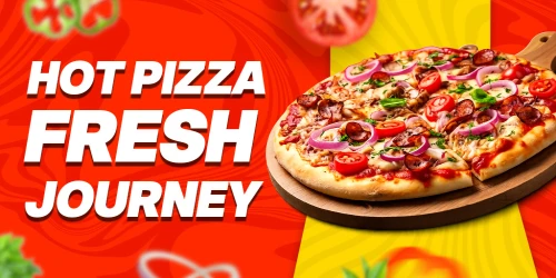 Hot Pizza in Train Journey with RailRestro