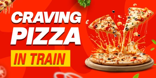 Craving Pizza in Train with RailRestro