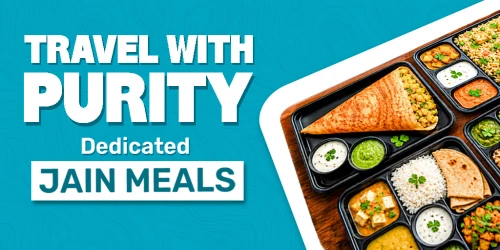 Travel with Pure Jain Meals in Train with RailRestro