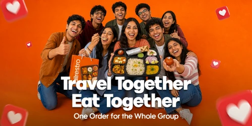 Group Order in Train with RailRestro