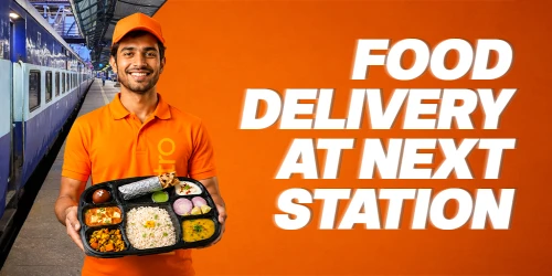 Food Delivery at Next Station with RailRestro