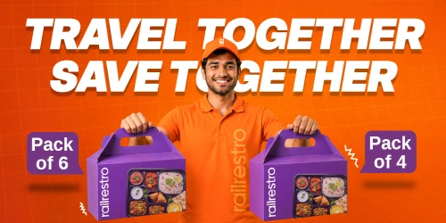 Travel Together Save Together with RailRestro